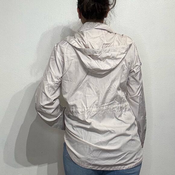 Jones New York Tan Hooded Windbreaker Jacket Sz M NWOT - Picture 12 of 14